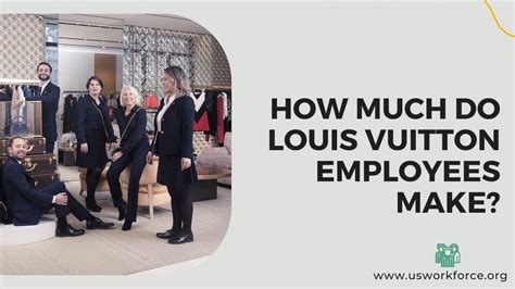 how much do louis vuitton employees make uk|louis vuitton jobs salary.